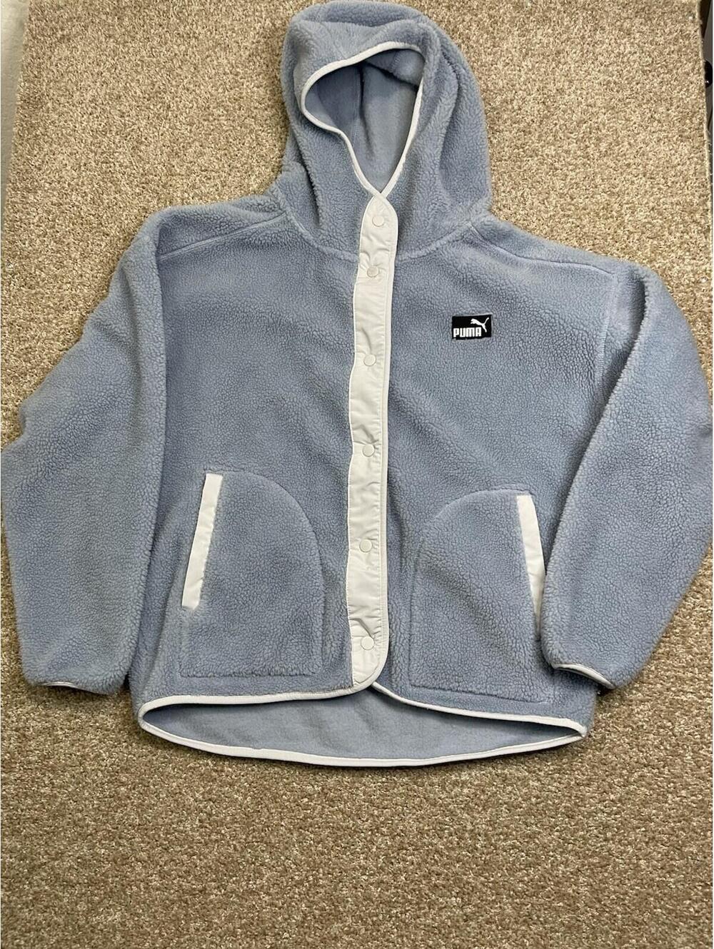 PUMA Womens Shell Jacket Blue‎ XLarge
